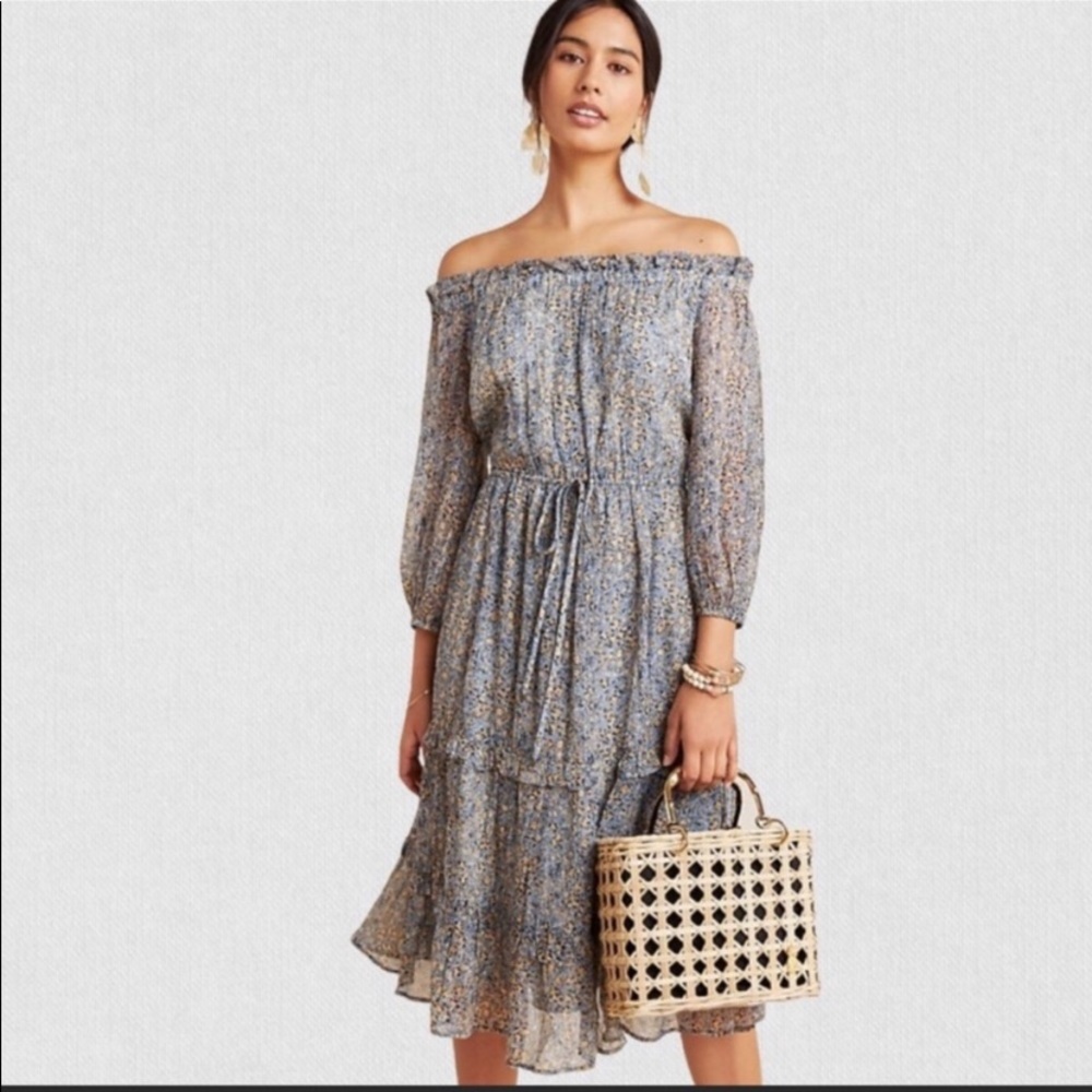 Anthropologie Kira Off the Shoulder Dress